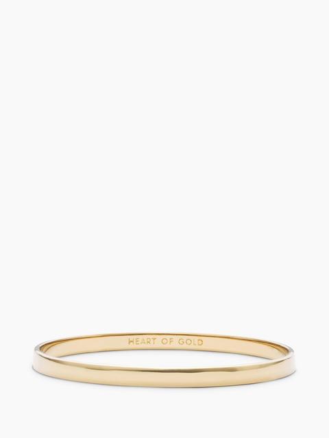 Heart Of Gold Idiom Bangle