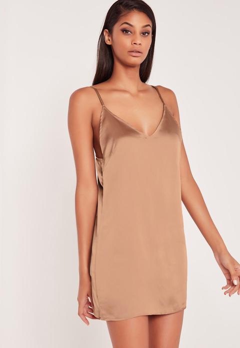 Carli Bybel Silky Cami Dress Pink