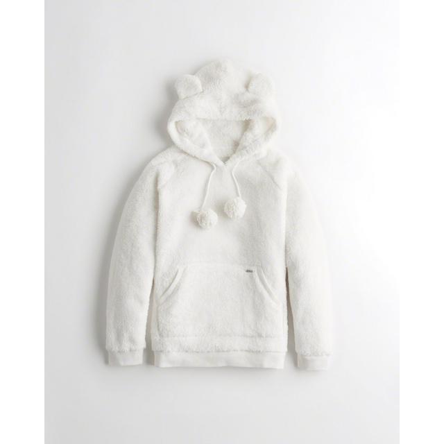 hollister sherpa hoodie