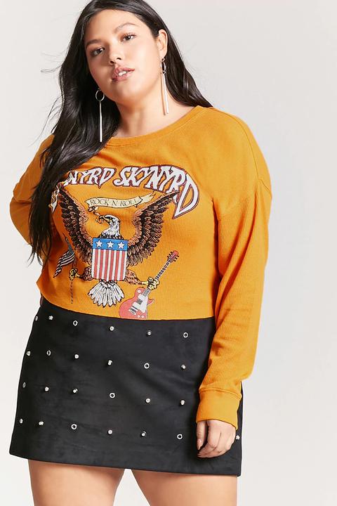 Crop Top Lynyrd Skynyrd - Tallas Grandes