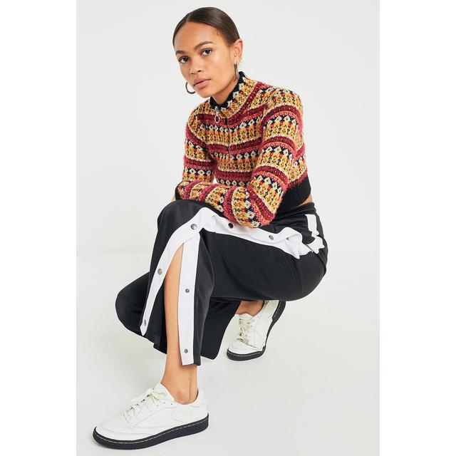 popper side track pants