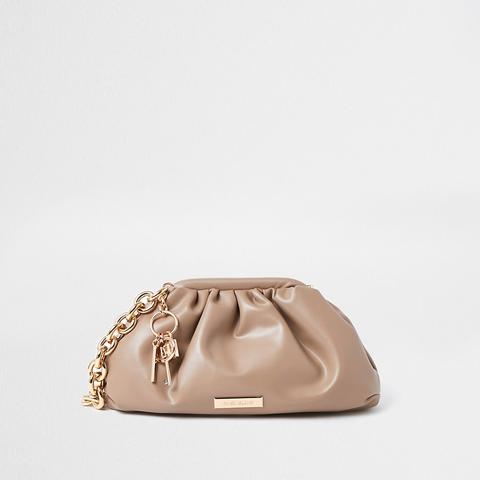 Chunky chain best sale ruched bag