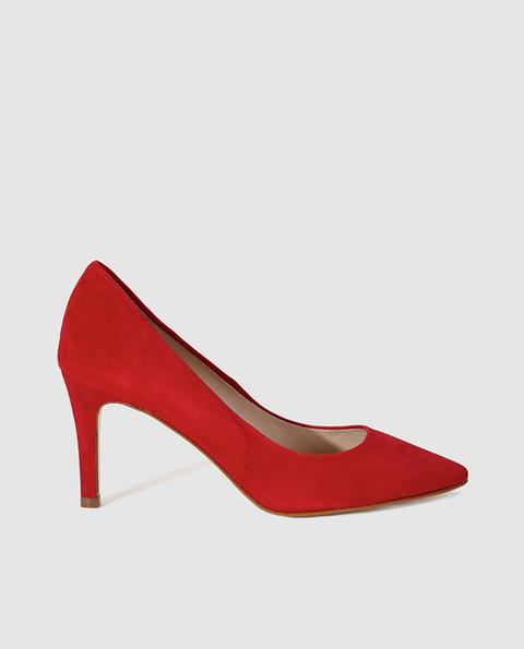 - Zapatos De Salón De Mujer Piel En Color Rojo de El Corte Ingles en Buttons