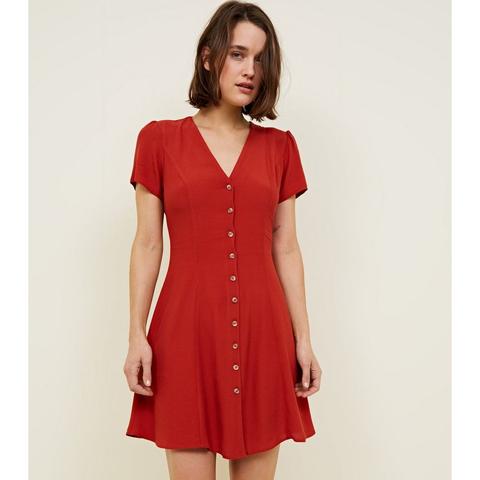 robe rouge brique