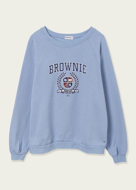 Sudadera Vars Brownie Escudo from Brownie on 21 Buttons