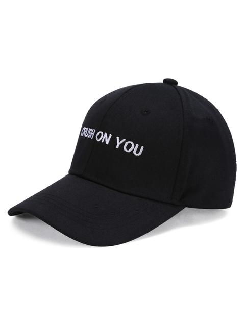 Slogan Embroidery Baseball Hat