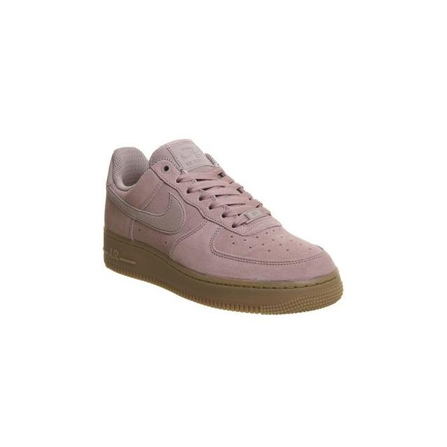 Nike air force on sale 1 pink suede junior