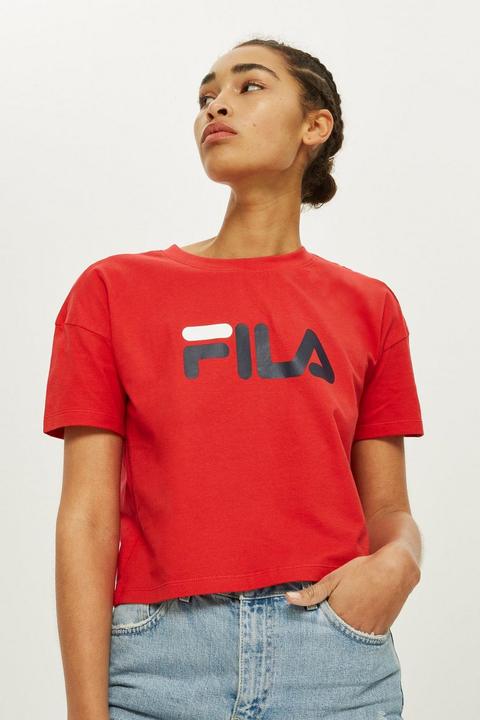 Fila Cropped Logo T-shirt