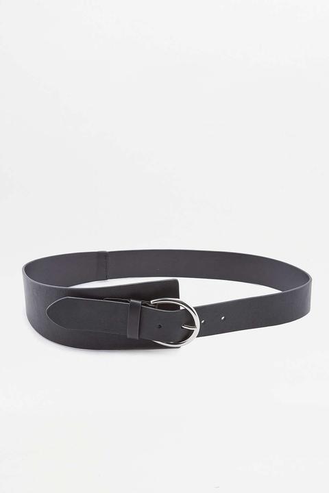 Black Wide Wrap Belt