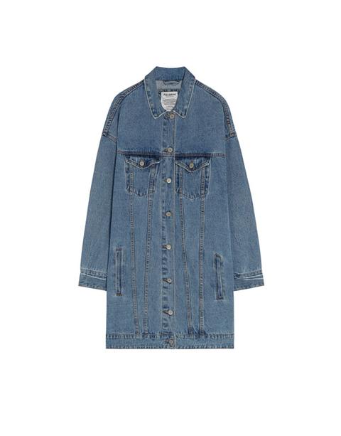 Giubbotto Denim Oversize Strappi