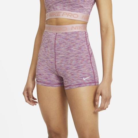 Nike Pro Women's 8cm (approx.) Space-dye Shorts - Red
