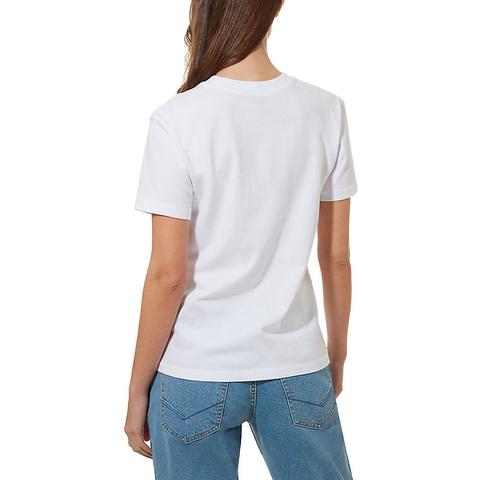 camiseta reebok classic mujer blanco