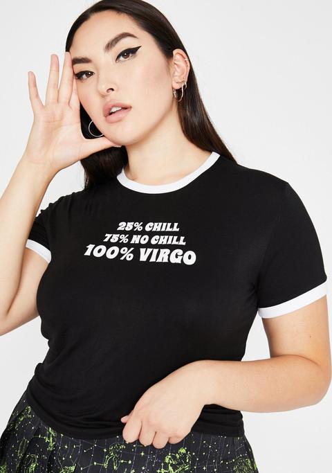 True Virgo Secret Sauce Ringer Tee