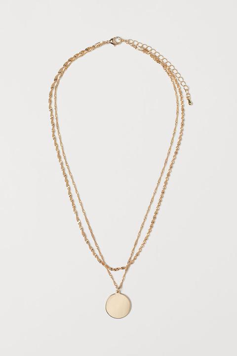 Two-strand Necklace - Gold
