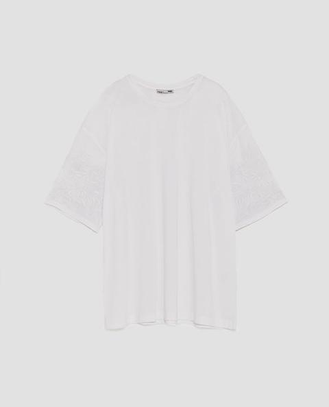 T-shirt Oversize Ricami