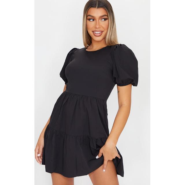 Robe babydoll noire Clearance