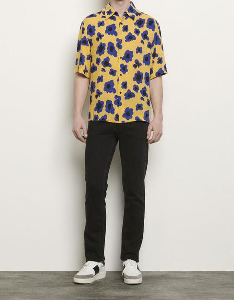 Chemise À Manches Courtes Imprimée