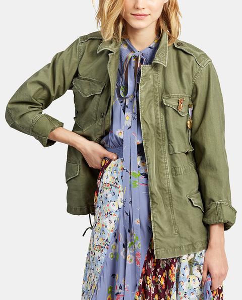 Cazadora verde ralph discount lauren