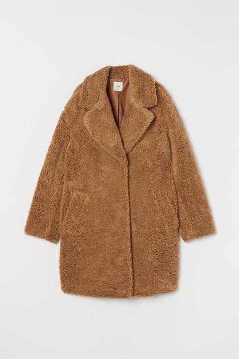 Pile Coat - Beige