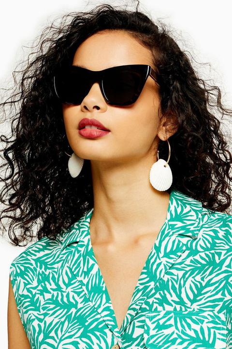 Zara Feline Oversized Sunglasses