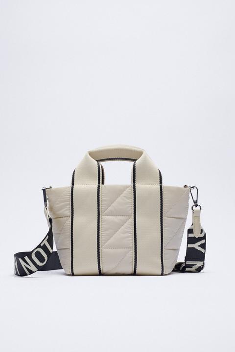 Bolso City Nylon Mensaje