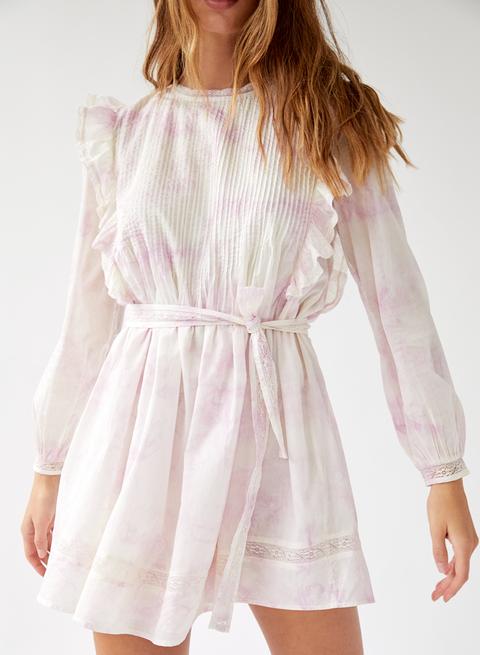 Elia Dress Ruffled Tie Dye Prairie Mini 