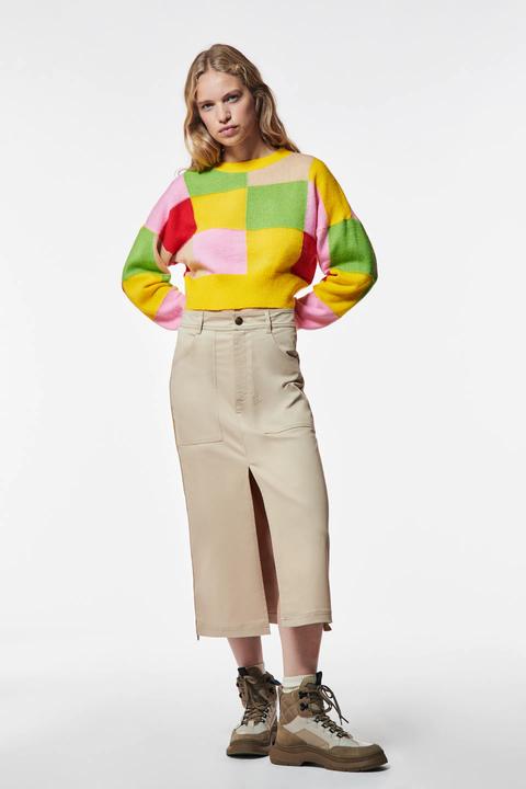 Jersey Punto Color Block