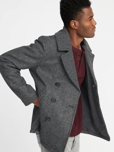 soft brushed peacoat