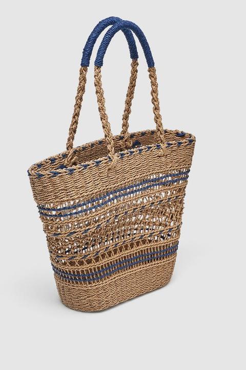 Shopper Capazo Bicolor