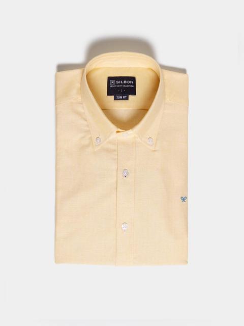 Camisa Sport Amarilla Medio