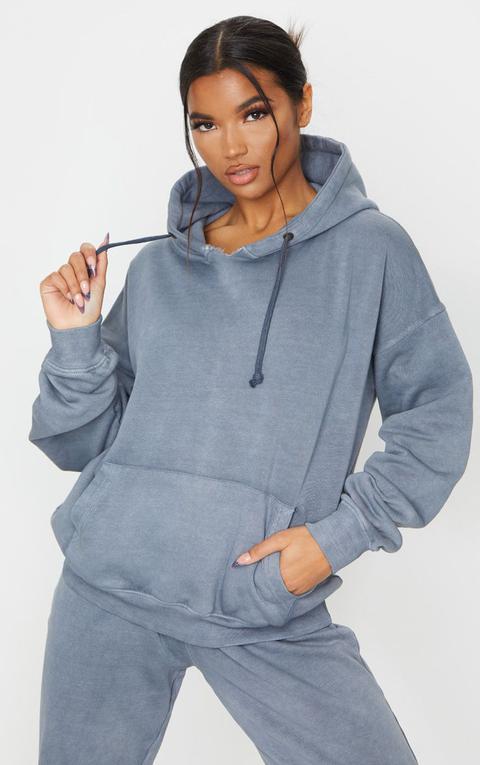 oversized charcoal hoodie