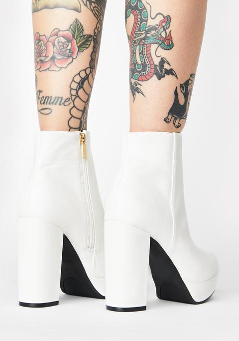 Chill Minor Threat Heeled Booties