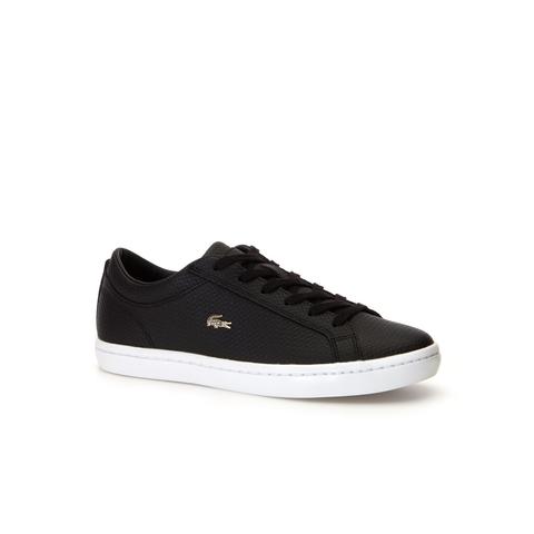 Women's Straightset Leather Trainers 