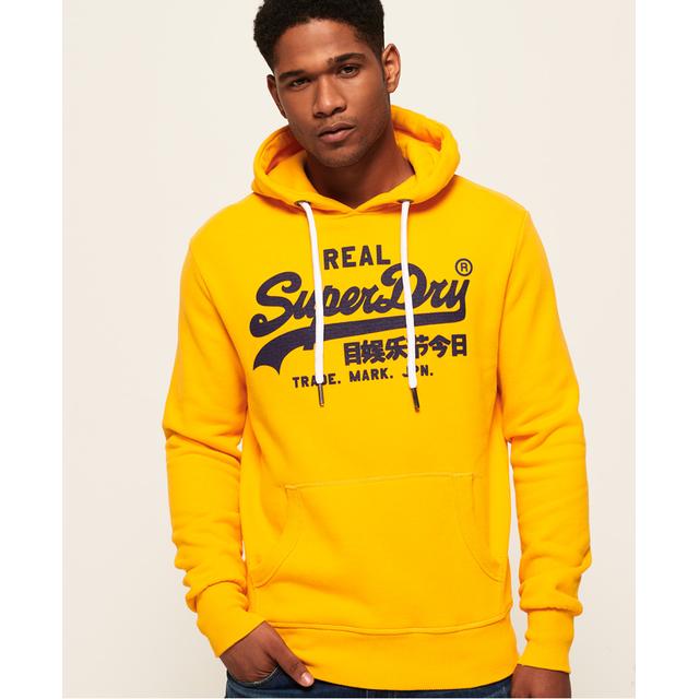 vintage logo hoodie superdry