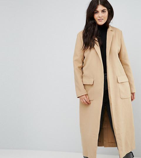 Alice & You - Cappotto Cocoon Comodo - Marrone