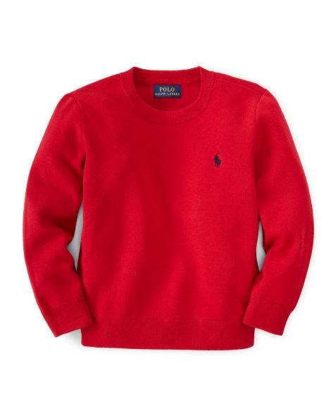 Cotton Crewneck Sweater