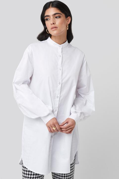 Oversized Cotton Shirt Dress