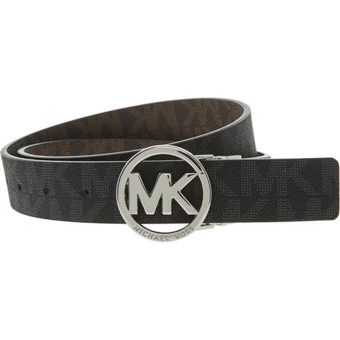 Black Branded Reversable Belt from TK 