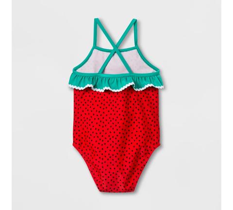 cat and jack strawberry swimsuit