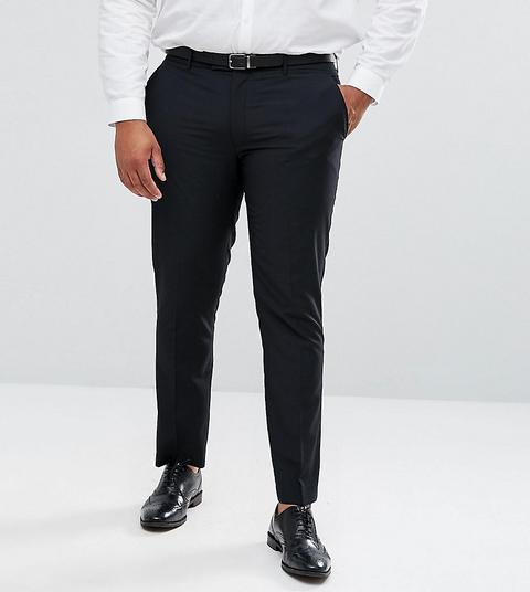 Farah - Pantaloni Da Abito Skinny Neri - Nero