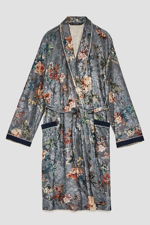 Kimono In Velluto