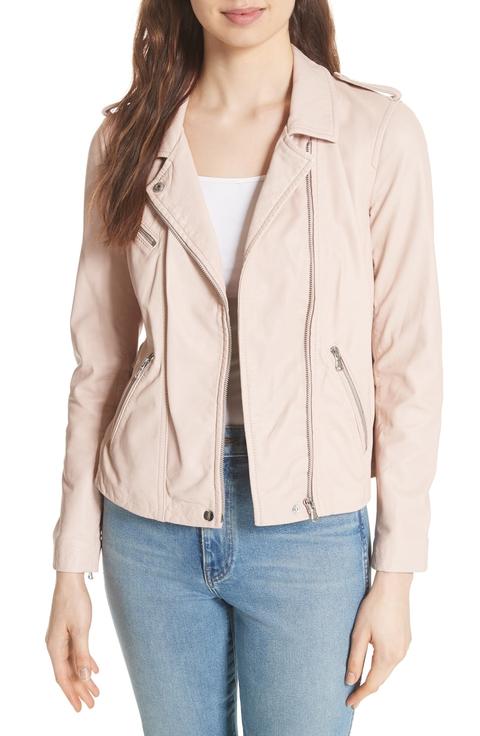 Leather Moto Jacket