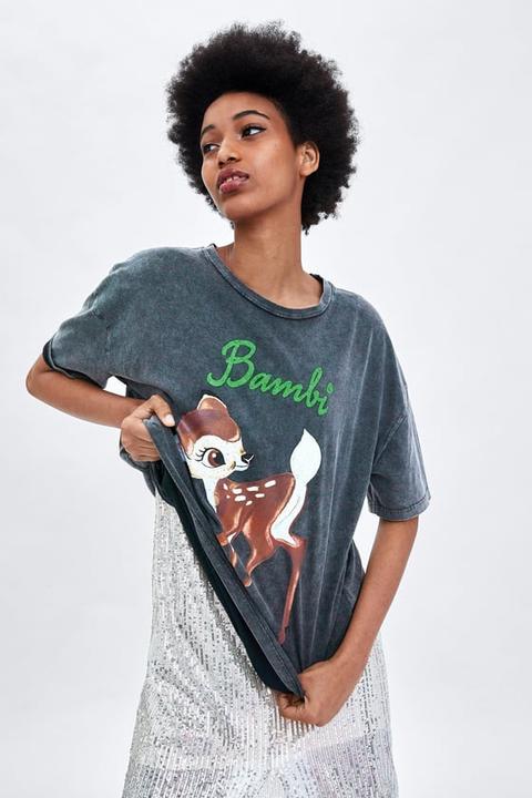 bambi shirt zara