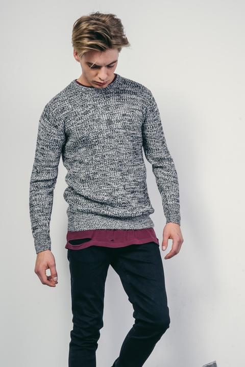 Full Cable Crew Neck