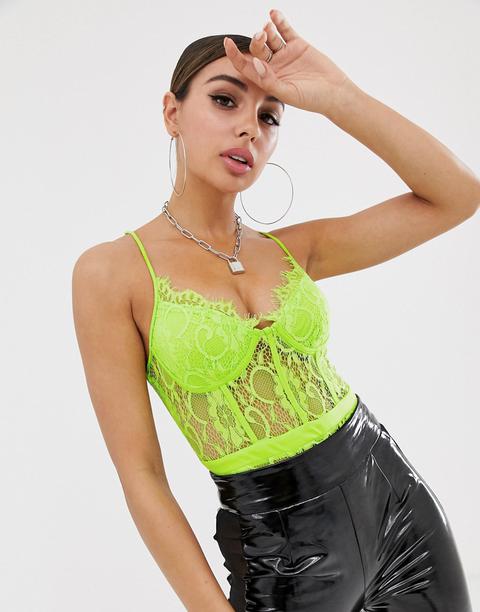 lime green bodysuit