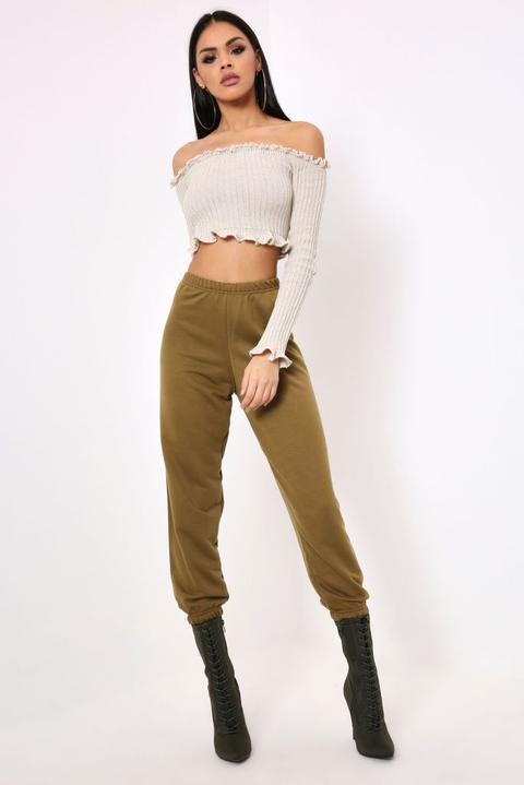 Olive Loose Joggers