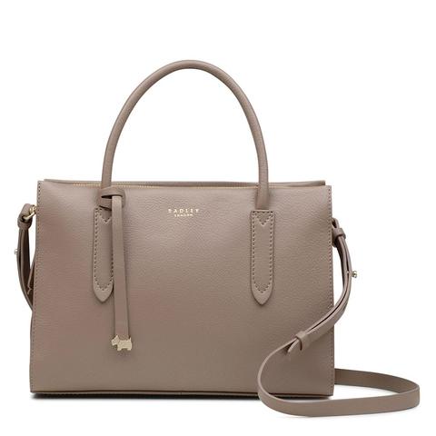 Radley - Taupe Leather 'arlington Court' Medium Multiway Grab Bag