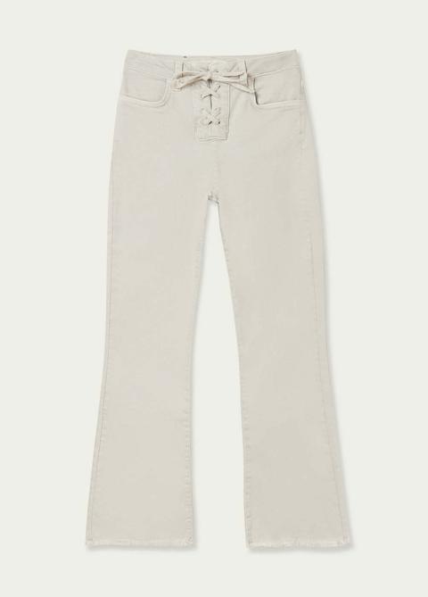 Pantalon Ainoa Flare Acordonado