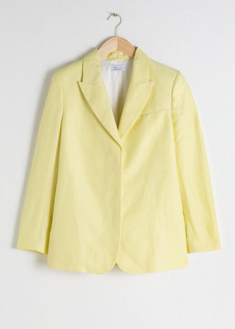 oversized yellow buttons