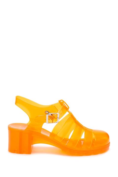 Women's Caged Jelly Sandals